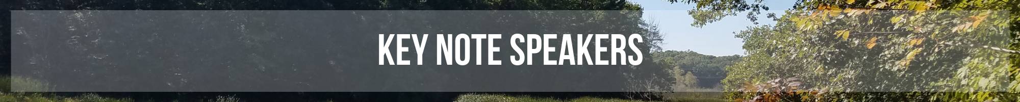 Banner: Key Note Speakers